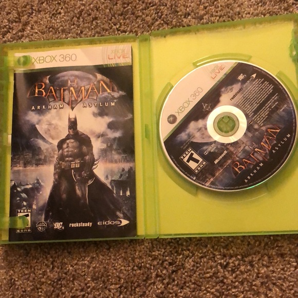 Set of 3 bat man Arkham night games Xbox - Picture 6 of 10